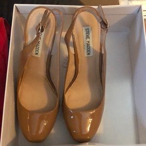 Tan Slingback Heels